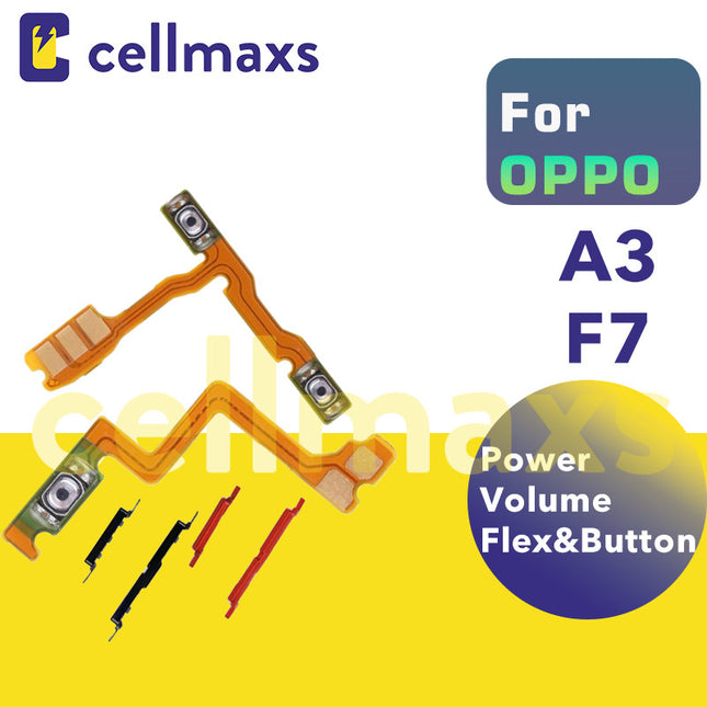 For OPPO A3 F7 Power Volume Button Flex