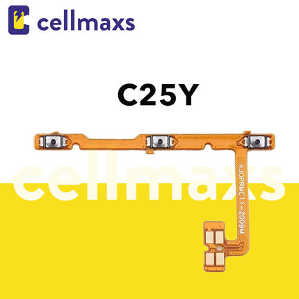 For REALME C11 C15 C17 C20 C21 C25 2021 Power Volume Button Flex