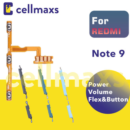 For REDMI Note 9 Power Volume Button Flex