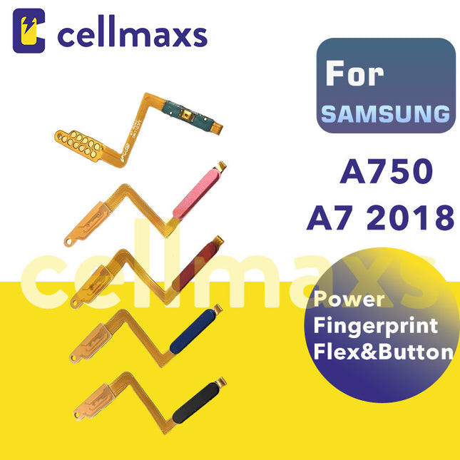 For SAMSUNG Galaxy A7 2018 A750 Power Volume Button Flex