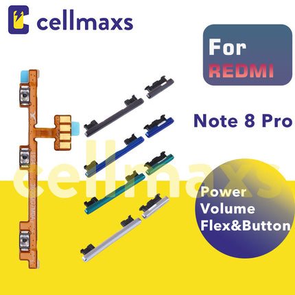 For REDMI Note 8 Pro Power Volume Button Flex
