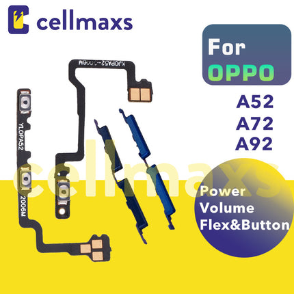 For OPPO A52 A72 A92 Power Volume Button Flex