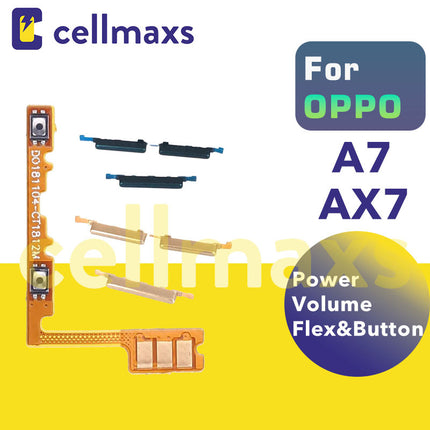 For OPPO A7 AX7 Power Volume Button Flex