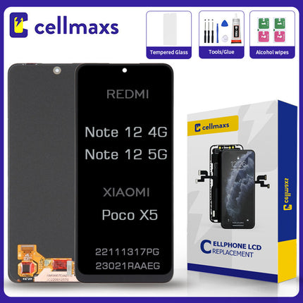 For XIAOMI Poco X5 REDMI Note 12 4G 5G LCD