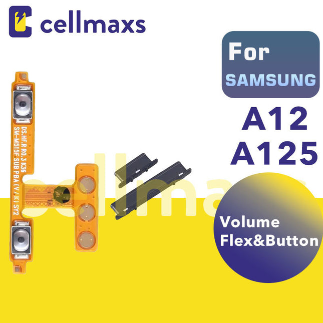 For SAMSUNG Galaxy A12 A125 Volume Button Flex
