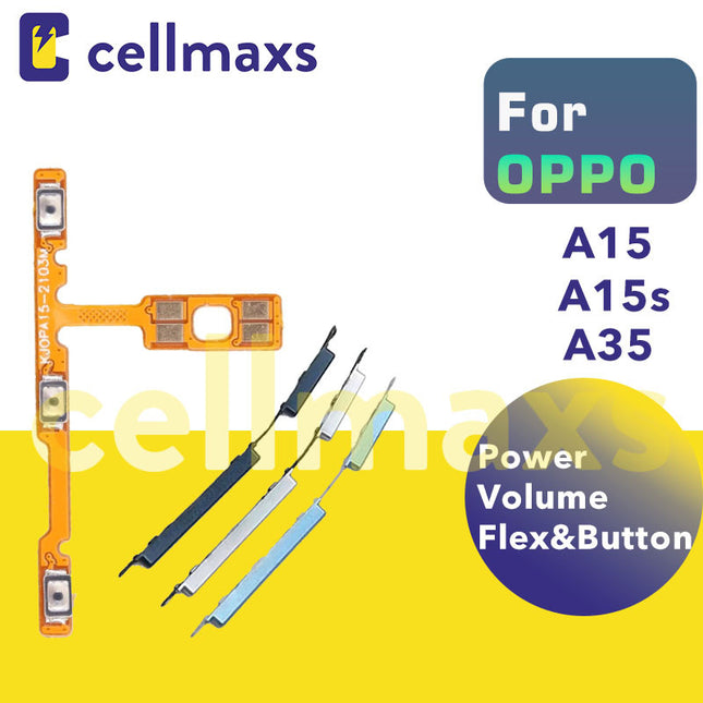 For OPPO A15 A15s A35 Power Volume Button Flex