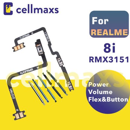 For REALME 8i Power Volume Button Flex