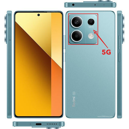 For XIAOMI REDMI Note 13 2312DRAABG 2312DRAABI AMOLED Touch Screen LCD Replacement With Frame