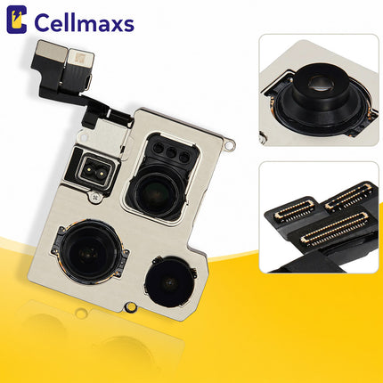 Cellmaxs For iPhone 16 Pro Back Rear Camera Module Replacement with Programmed Flex No Pop-Up Option