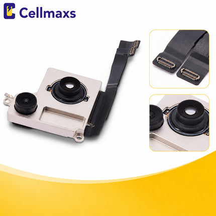 Cellmaxs For iPhone 15 Plus Back Rear Camera Module Replacement with Programmed Flex No Pop-Up Option