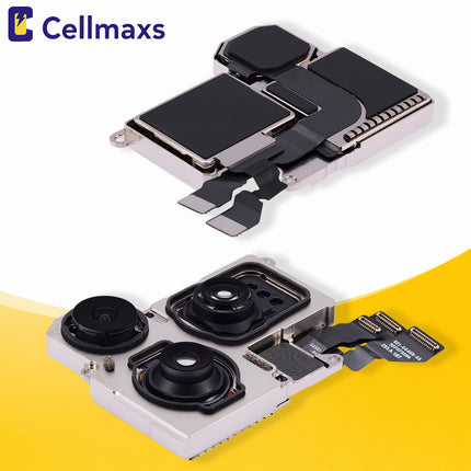 Cellmaxs For iPhone 15 Pro Max Back Rear Camera Module Replacement with Programmed Flex No Pop-Up Option