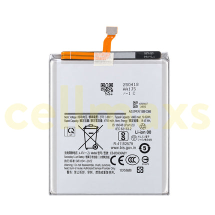 Cellmaxs Battery EB-BS936ABY 4755mAh For Samsung Galaxy S25+ S25 Plus SM-S936B SM-S936B/DS SM-S936U Battery Replacement With Tools Adhesive