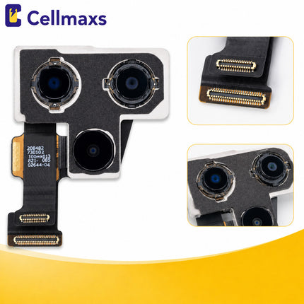 Cellmaxs For iPhone 12 Pro Back Rear Camera Module Replacement with Programmed Flex No Pop-Up Option