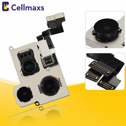 Cellmaxs For iPhone 16 Pro Max Back Rear Camera Module Replacement with Programmed Flex No Pop-Up Option