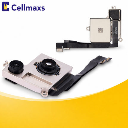 Cellmaxs For iPhone 15 Plus Back Rear Camera Module Replacement with Programmed Flex No Pop-Up Option